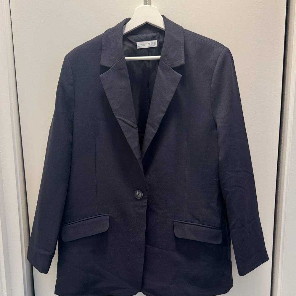 Primark Single Button Classic Gray Women's Blazer